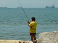 Fishing in Si Racha, Chonburi, Thailand