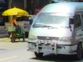 Typical Street Scene in Si Racha, Thailand