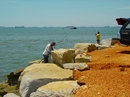 Fishing in Si Racha, Chonburi, Thailand