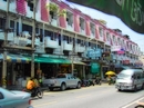 Typical Street Scene in Si Racha, Thailand